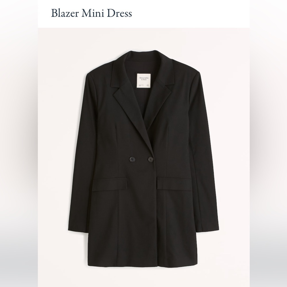 NWT❗️A&F Black Blazer Mini Dress